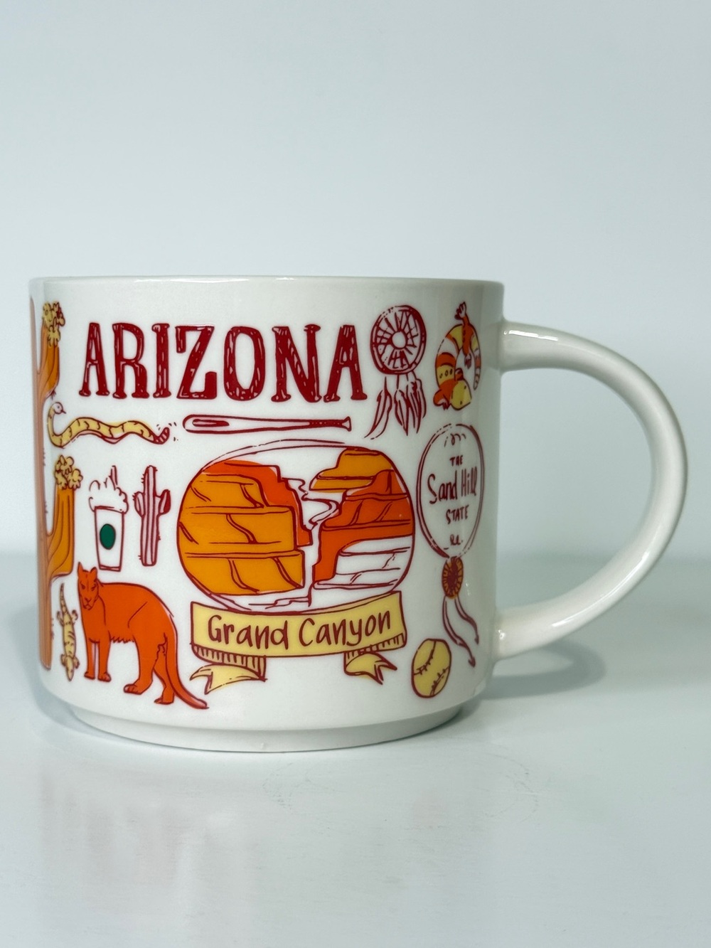 Starbucks Been There Series Arizona Grand Canyon Souvenir Mug 14 Oz EUC